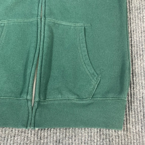 Nike Michigan State Spartans Hoodie Boys Medium Green Full Zip Sweatshirt Swoosh - Picture 9 of 13